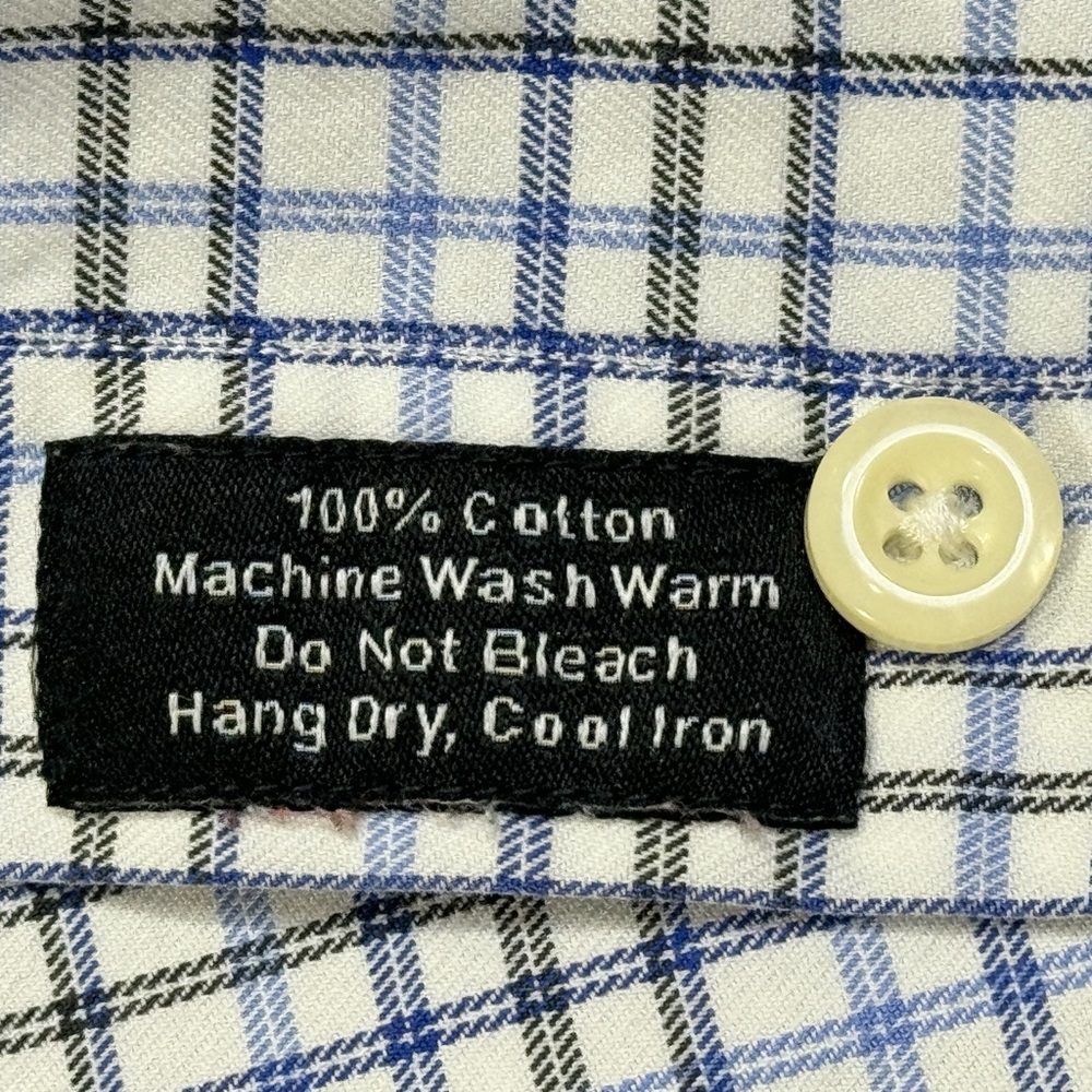 David Donahue 💎 Men’s Long Sleeve Dress Shirt Size 15 1/2  32/33 - Picture 5 of 14